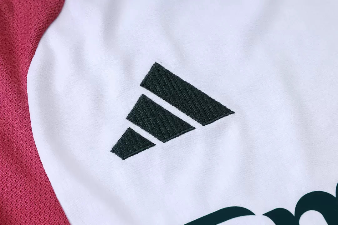 Completino Canottiera Real Madrid 26/27 Uomo Bianco | Kit Allenamento