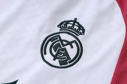 Completino Canottiera Real Madrid 26/27 Uomo Bianco | Kit Allenamento