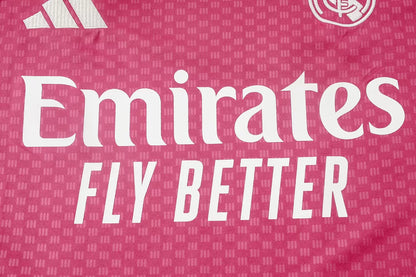 Completino Canottiera Real Madrid 26/27 Uomo Rosa | Kit Allenamento - CalcioVivo