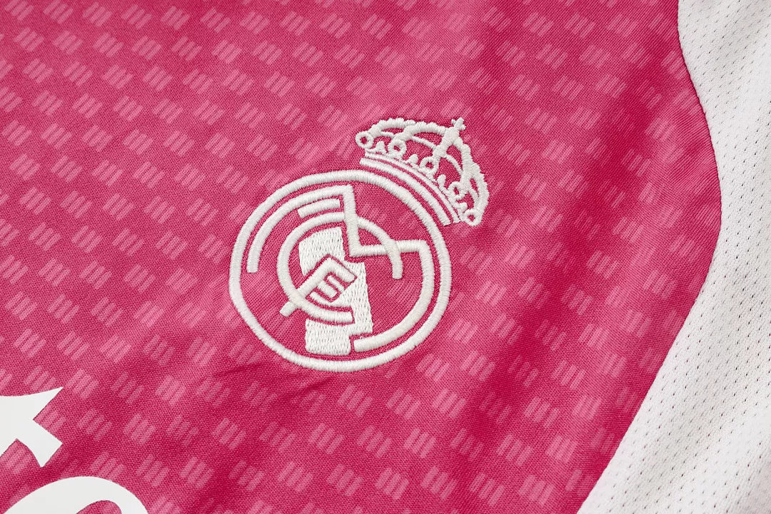 Completino Canottiera Real Madrid 26/27 Uomo Rosa | Kit Allenamento - CalcioVivo