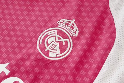 Completino Canottiera Real Madrid 26/27 Uomo Rosa | Kit Allenamento - CalcioVivo