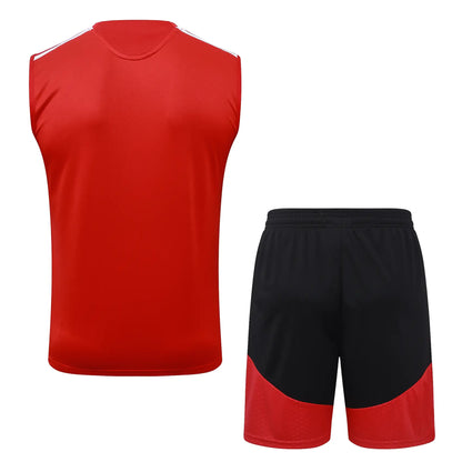 Completino Canottiera River Plate 26/27 Uomo Rosso | Kit Allenamento - CalcioVivo