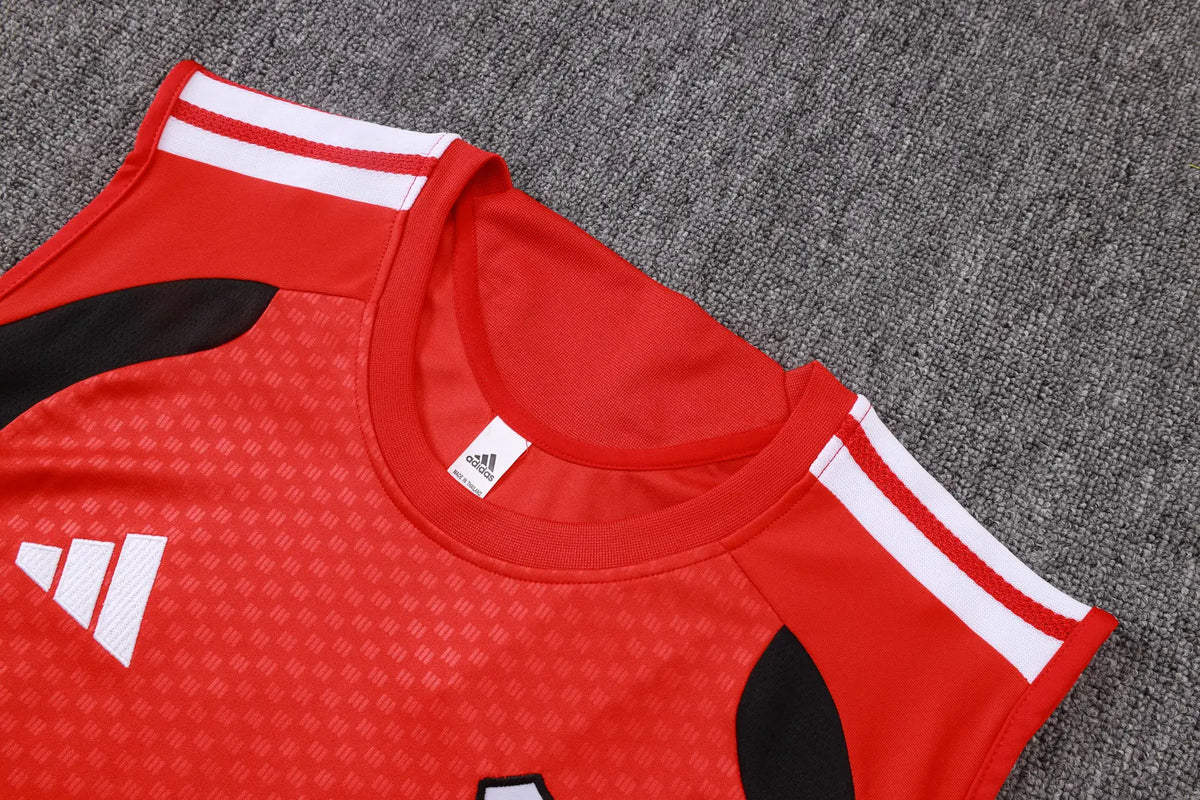 Completino Canottiera River Plate 26/27 Uomo Rosso | Kit Allenamento - CalcioVivo