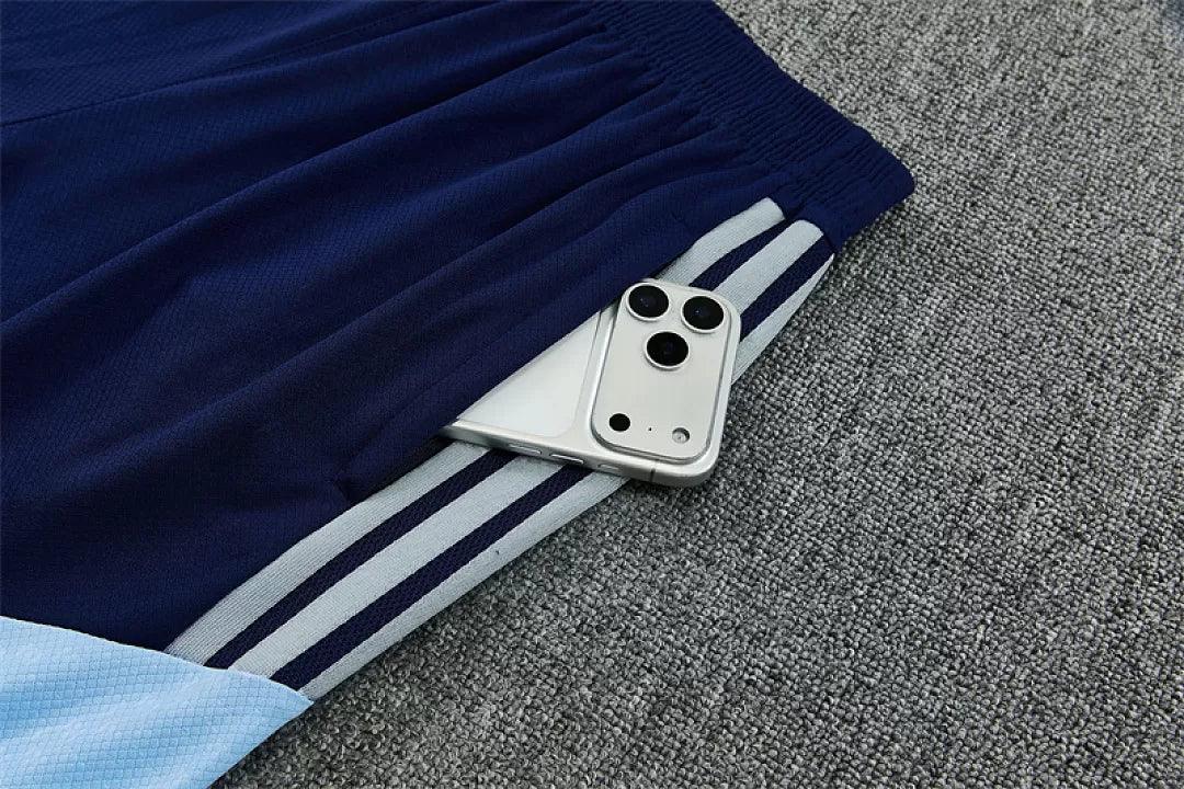 Completino Manica Corta Ajax 26/27 Uomo Azzurro | Kit Allenamento