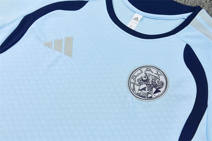 Completino Manica Corta Ajax 26/27 Uomo Azzurro | Kit Allenamento