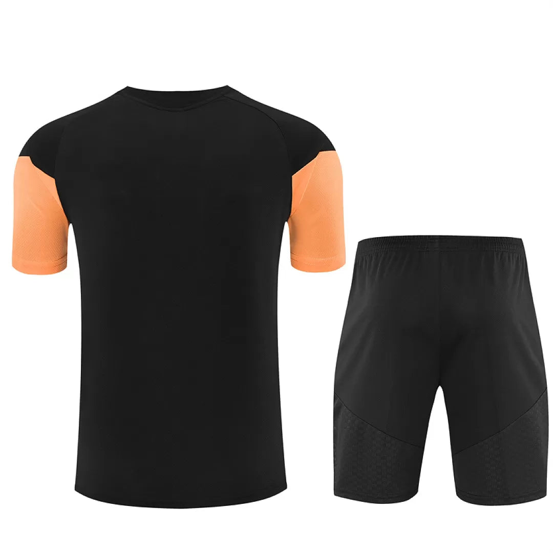 Completino Manica Corta Arsenal 26/27 Uomo Nero | Kit Allenamento