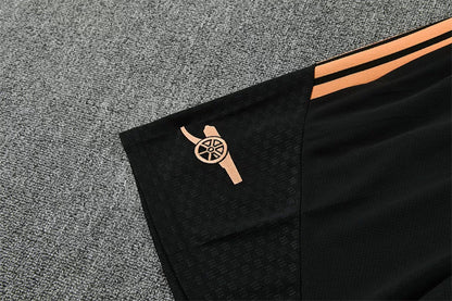 Completino Manica Corta Arsenal 26/27 Uomo Nero | Kit Allenamento