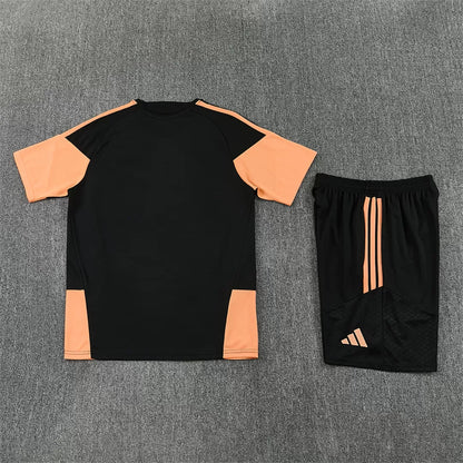 Completino Manica Corta Arsenal 26/27 Uomo Nero | Kit Allenamento