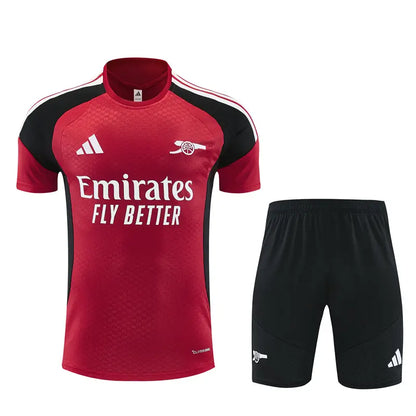 Completino Manica Corta Arsenal 26/27 Uomo Rosso | Kit Allenamento - CalcioVivo