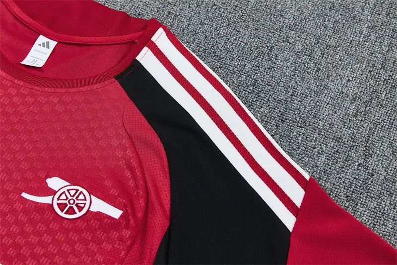 Completino Manica Corta Arsenal 26/27 Uomo Rosso | Kit Allenamento - CalcioVivo