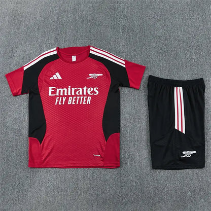 Completino Manica Corta Arsenal 26/27 Uomo Rosso | Kit Allenamento - CalcioVivo