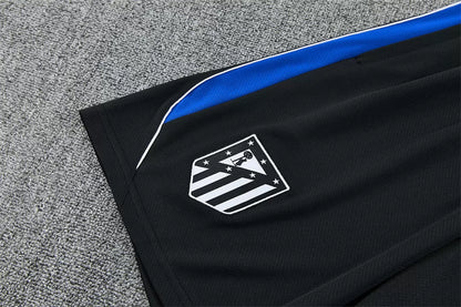 Completino Manica Corta Atletico Madrid 26/27 Uomo Nero | Kit Allenamento