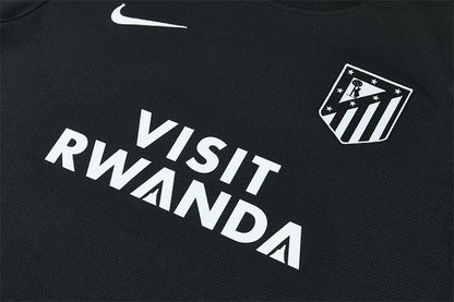 Completino Manica Corta Atletico Madrid 26/27 Uomo Nero | Kit Allenamento