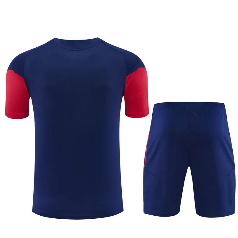 Completino Manica Corta Arsenal 26/27 Uomo Blu Navy e Rosso | Kit Allenamento - CalcioVivo