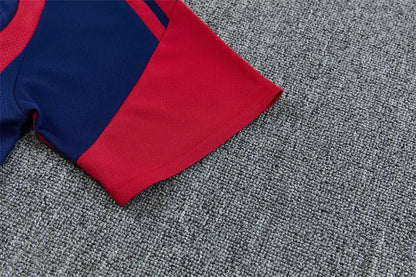 Completino Manica Corta Arsenal 26/27 Uomo Blu Navy e Rosso | Kit Allenamento - CalcioVivo