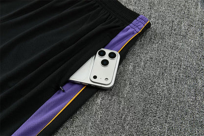 Completino Manica Corta Barcelona 26/27 Uomo Nero | Kit Allenamento