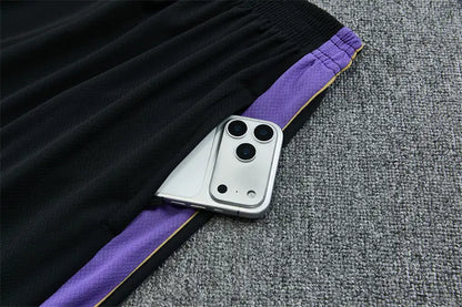 Completino Manica Corta Barcelona 26/27 Uomo Oro | Kit Allenamento - CalcioVivo