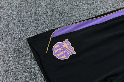 Completino Manica Corta Barcelona 26/27 Uomo Oro | Kit Allenamento - CalcioVivo