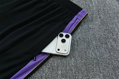 Completino Manica Corta Barcelona 26/27 Uomo Viola | Kit Allenamento - CalcioVivo