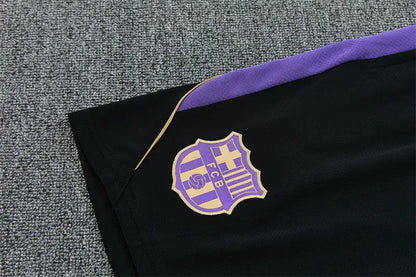 Completino Manica Corta Barcelona 26/27 Uomo Viola | Kit Allenamento - CalcioVivo
