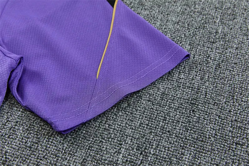 Completino Manica Corta Barcelona 26/27 Uomo Viola | Kit Allenamento - CalcioVivo