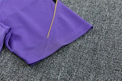 Completino Manica Corta Barcelona 26/27 Uomo Viola | Kit Allenamento - CalcioVivo