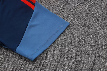 Completino Manica Corta Bayern Munich 26/27 Uomo Blu Navy | Kit Allenamento