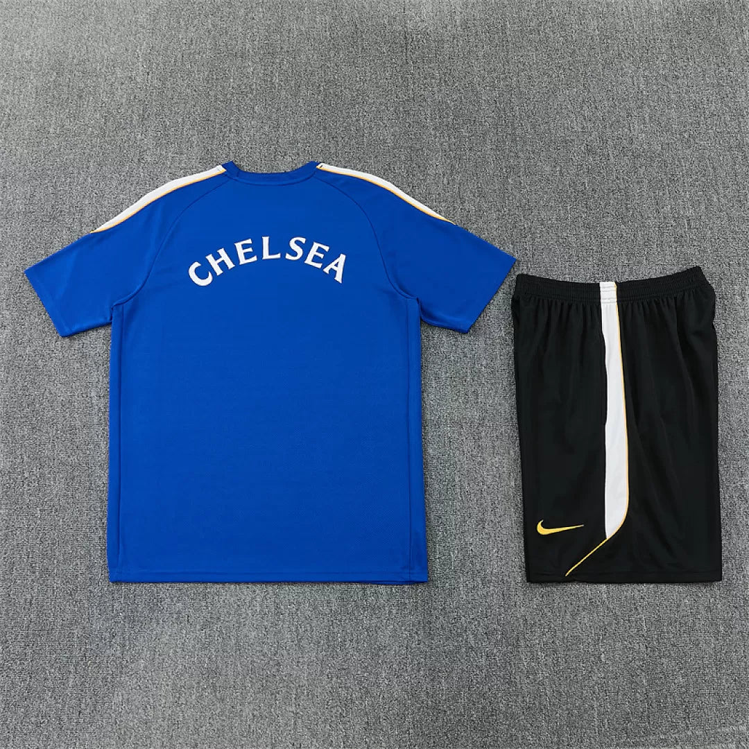 Completino Manica Corta Chelsea 26/27 Uomo Blu | Kit Allenamento