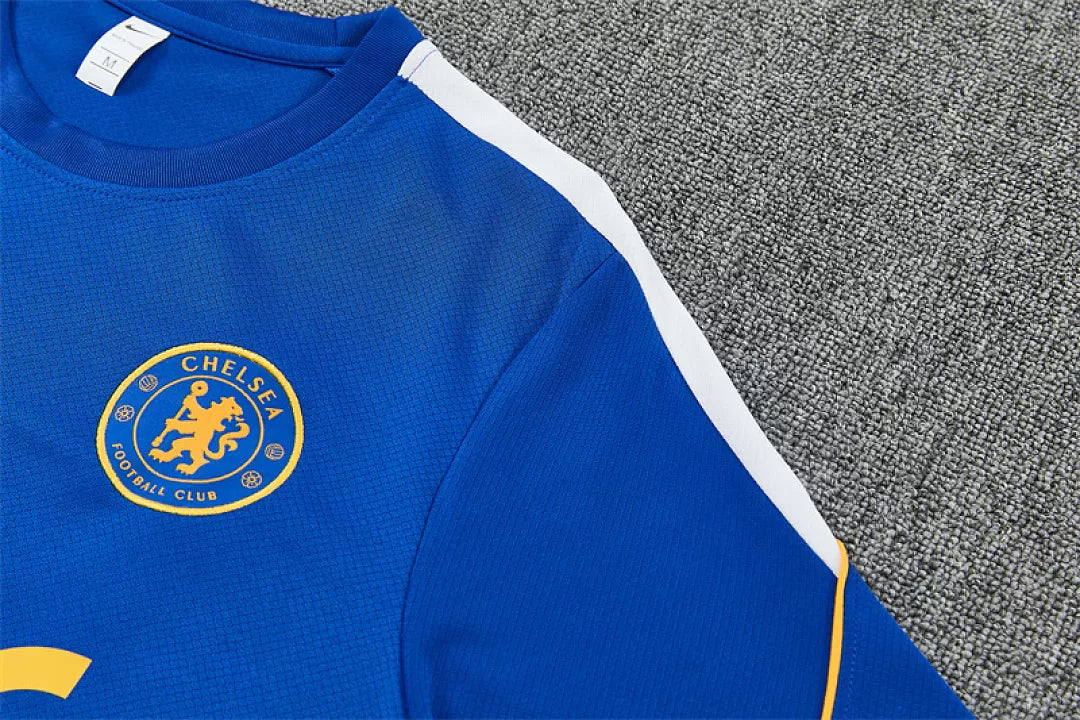 Completino Manica Corta Chelsea 26/27 Uomo Blu | Kit Allenamento