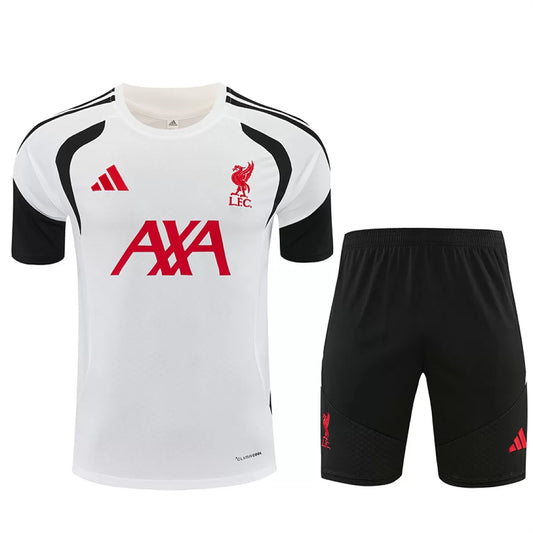 Completino Manica Corta Liverpool 26/27 Uomo Bianco | Kit Allenamento - CalcioVivo