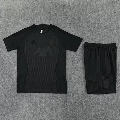 Completino Manica Corta Liverpool 26/27 Uomo Nero | Kit Allenamento