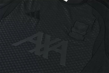 Completino Manica Corta Liverpool 26/27 Uomo Nero | Kit Allenamento