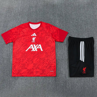 Completino Manica Corta Liverpool 26/27 Uomo Rosso | Kit Allenamento - CalcioVivo