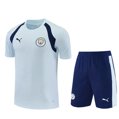Completino Manica Corta Manchester City 26/27 Azzurro e Blu Navy