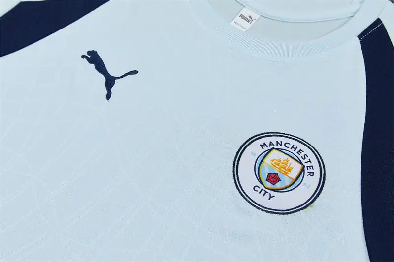 Completino Manica Corta Manchester City 26/27 Azzurro e Blu Navy