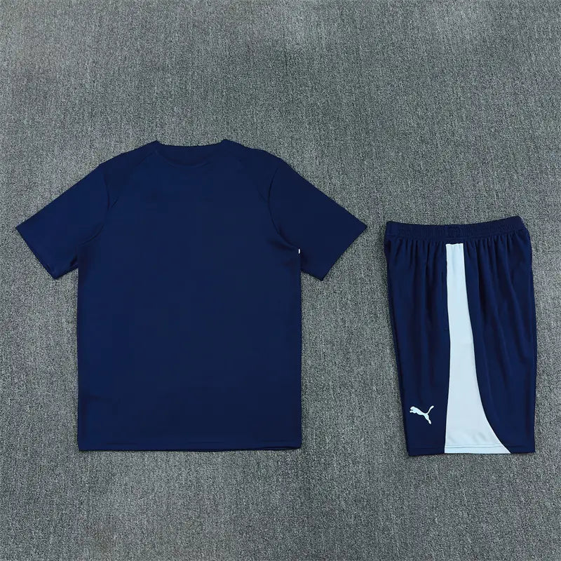 Completino Manica Corta Manchester City 26/27 Blu Navy
