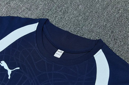 Completino Manica Corta Manchester City 26/27 Blu Navy