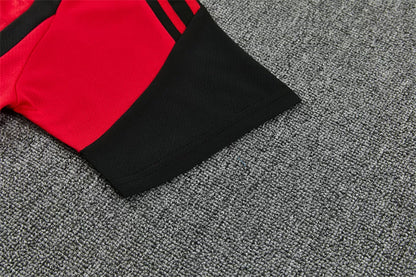 Completino Manica Corta Manchester United 26/27 Uomo Rosso | Kit Allenamento