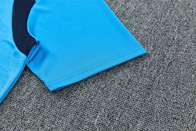 Completino Manica Corta Marseille 26/27 Azzurro