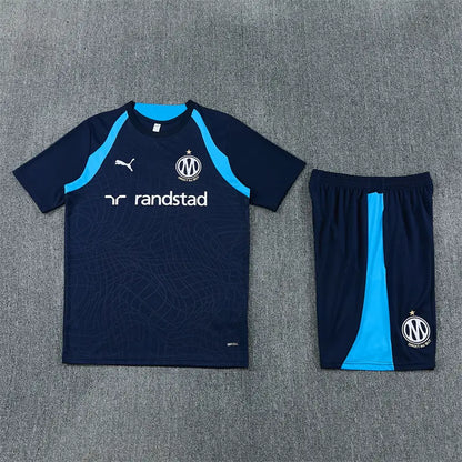 Completino Manica Corta Marseille 26/27 Blu Navy