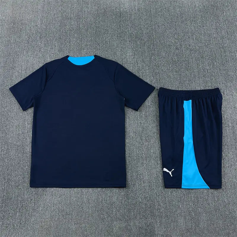 Completino Manica Corta Marseille 26/27 Blu Navy