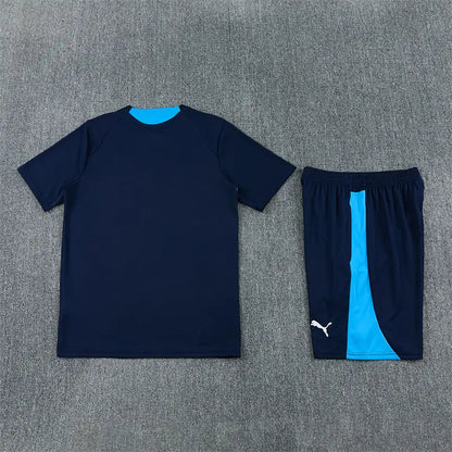 Completino Manica Corta Marseille 26/27 Blu Navy