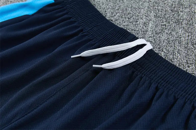Completino Manica Corta Marseille 26/27 Blu Navy