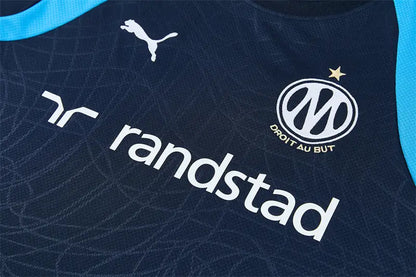 Completino Manica Corta Marseille 26/27 Blu Navy