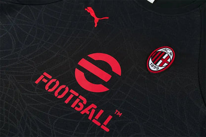 Completino Manica Corta Milan 26/27 Nero
