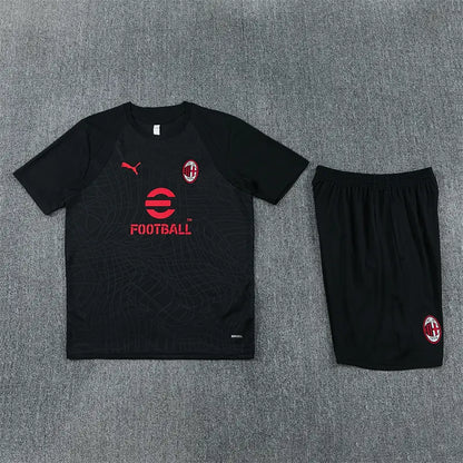 Completino Manica Corta Milan 26/27 Nero
