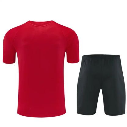 Completino Manica Corta Milan 26/27 Rosso e Nero