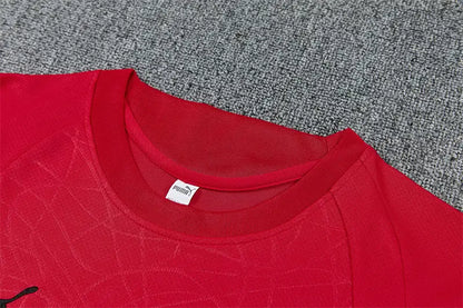 Completino Manica Corta Milan 26/27 Rosso e Nero