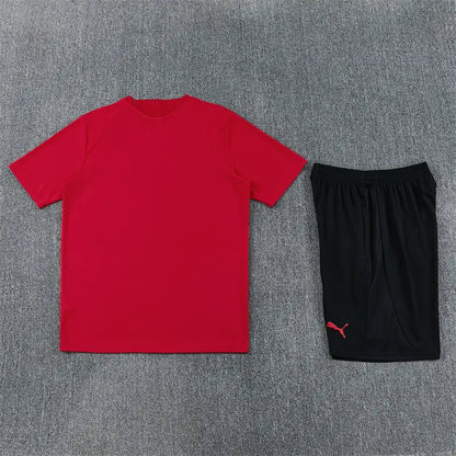 Completino Manica Corta Milan 26/27 Rosso e Nero
