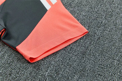 Completino Manica Corta Real Madrid 26/27 Uomo Arancione Corallo | Kit Allenamento - CalcioVivo